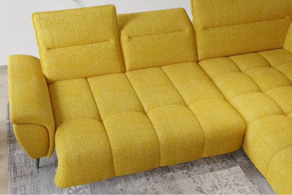 Montana L dešininė kampinė sofa su elektra reguliuojamu sėdynės gyliu Gr1 - Paveikslėlis 3