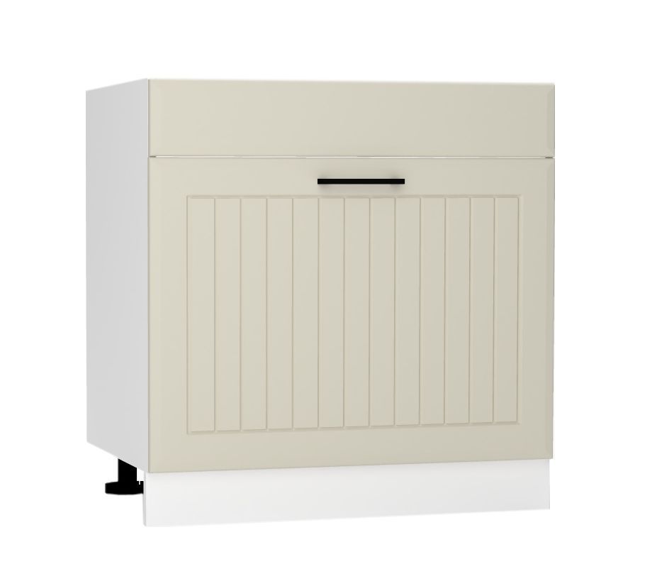 Apatinė spintelė 80 cm kriauklei D80ZL S/1 su Irma dangčiu