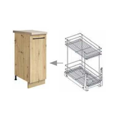 Apatinė spintelė 30 cm krovinys Viva VIV-26D