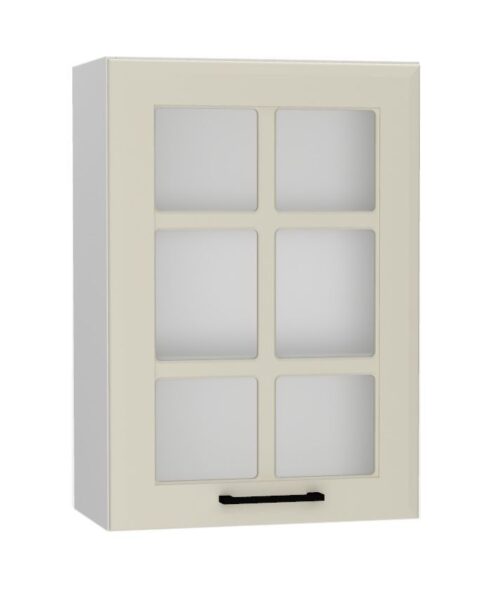 Viršutinė spintelė 50 cm vitrina WS50 P/L Irma