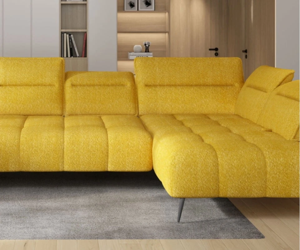 Montana XL dešininė kampinė sofa su elektra reguliuojamu sėdynės gyliu Gr1 - Paveikslėlis 6