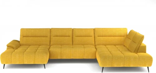 Montana XL dešininė kampinė sofa su elektra reguliuojamu sėdynės gyliu Gr1