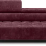 Palladio trivietė sofa su elektra reguliuojamu sėdynės gyliu Gr1