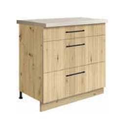 Apatinė spintelė su stalčiais 80 cm Viva VIV-22D