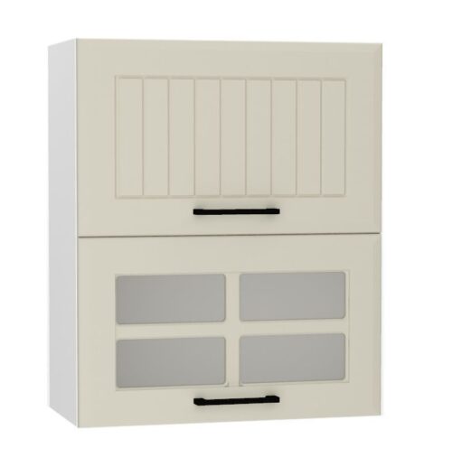 Viršutinė spintelė 60 cm pakreipiama vitrina W60GRF/2 SD Irma