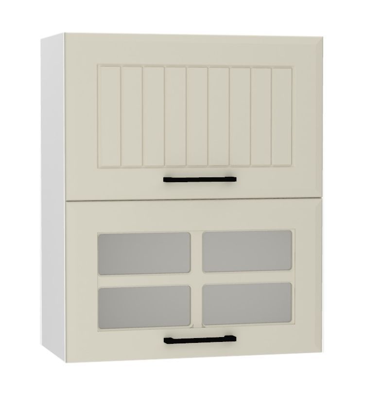 Viršutinė spintelė 60 cm pakreipiama vitrina W60GRF/2 SD Irma