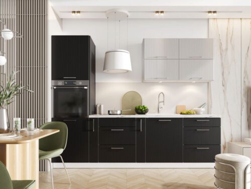 Keitės virtuvė 270 cm virtuvės komplektas