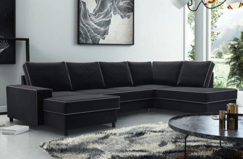 Oxana U kampinė sofa-lova