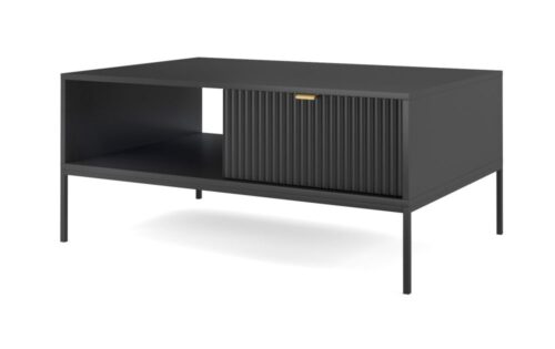 Nova L-104 kavos staliukas, juodas