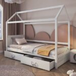 ROZALIA jaunimo namelio lova 80x181 cm