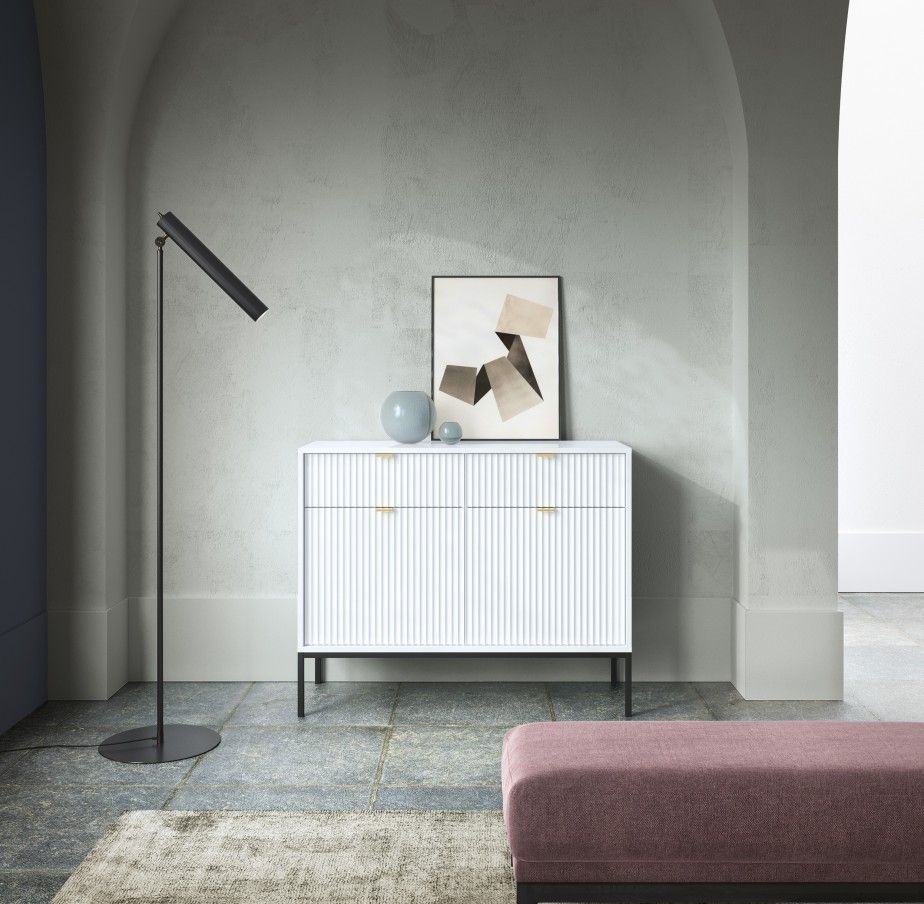 Nova K-104 balta komoda — изображение 7