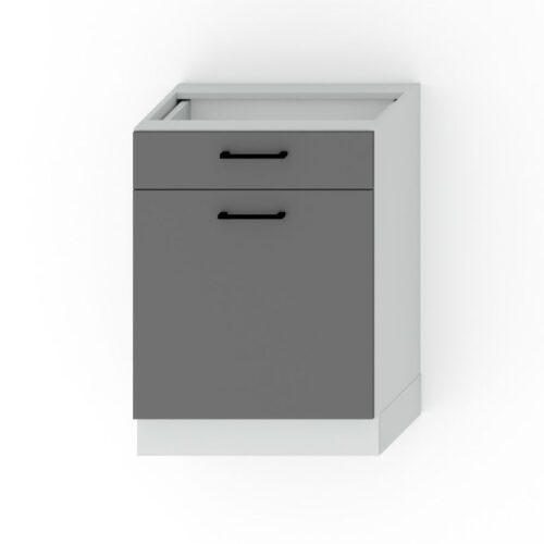 Apatinė spintelė 60 cm su stalčiumi D60S/1 P/L Alina