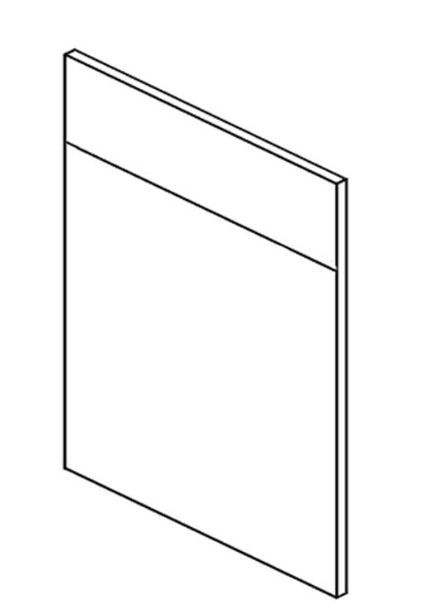 Indaplovė su priekiu uždengta danga 60 cm FZ 60 PZ Nina
