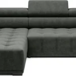 Gremio kairinė kampinė sofa su elektra ištraukiama sėdyne Gr1