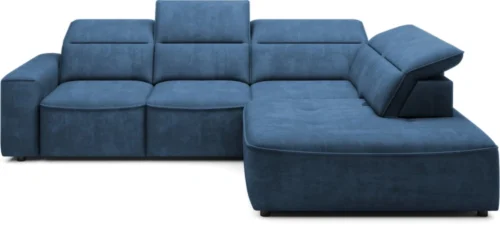 Colombo L dešininė kampinė sofa su elektra reguliuojamu sėdynės gyliu Gr1