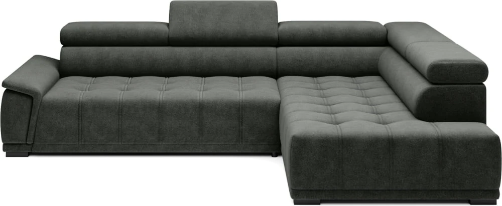Gremio dešininė kampinė sofa su elektra ištraukiama sėdyne Gr1