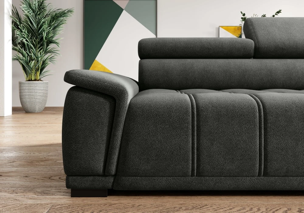 Gremio dešininė kampinė sofa su elektra ištraukiama sėdyne Gr1 — изображение 2