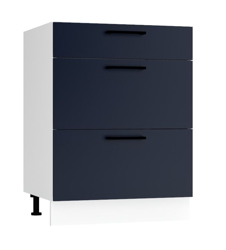 Apatinė spintelė su 50 cm stalčiais D50S/3 Max