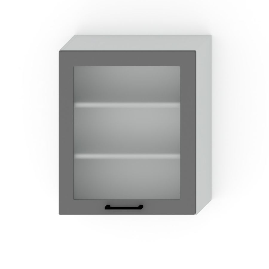 Pakabinama spintelė 60 cm vitrina WS60 P/L Alina