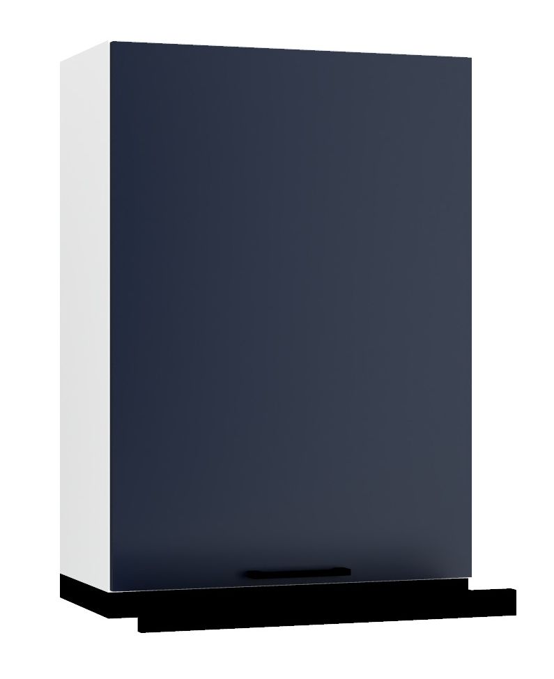 Pakabinama spintelė 60 cm su juodu gaubtu W60/88 SLIM P/L Max