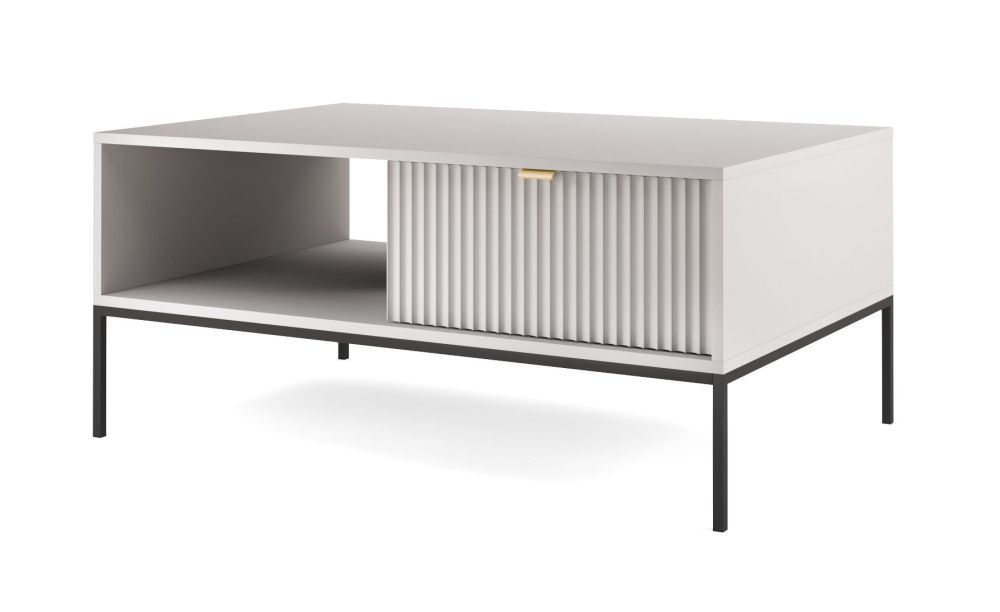 Nova L-104 kavos staliukas, pilkas