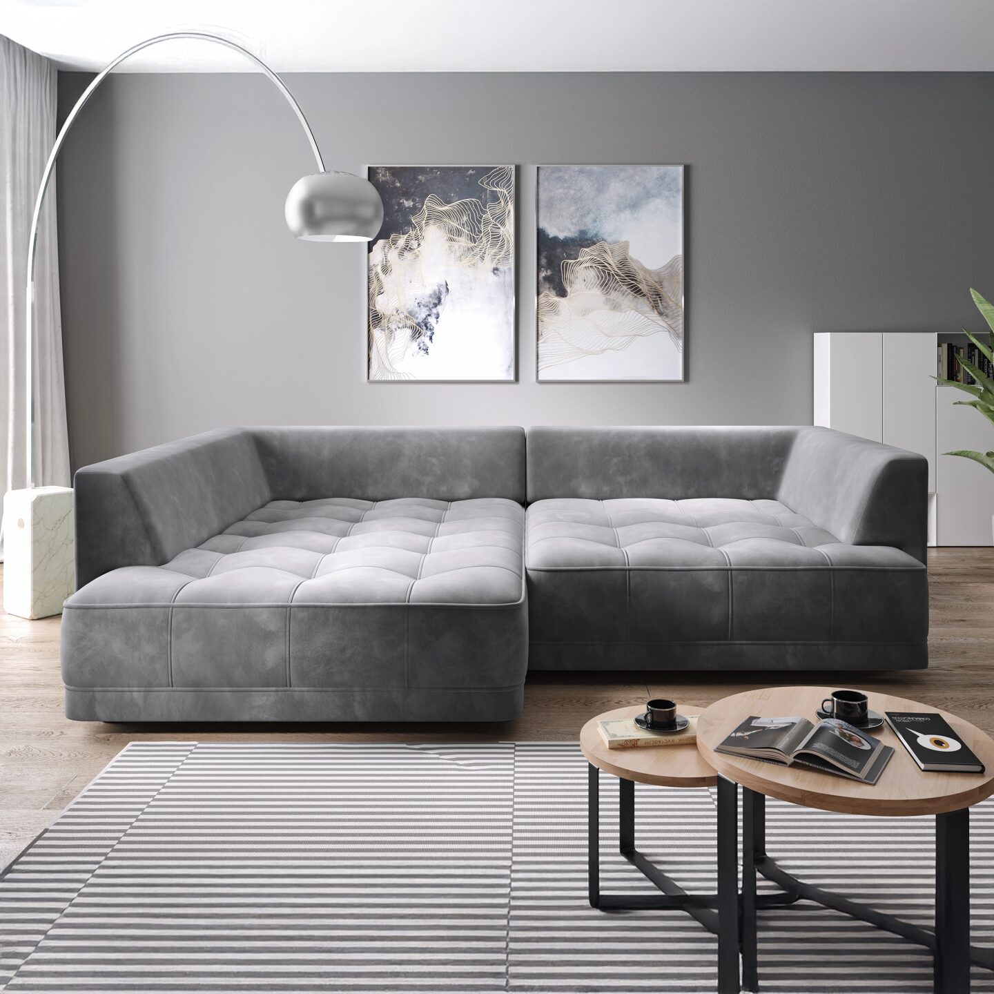 Tiga Gr1 kampinė sofa - Paveikslėlis 4