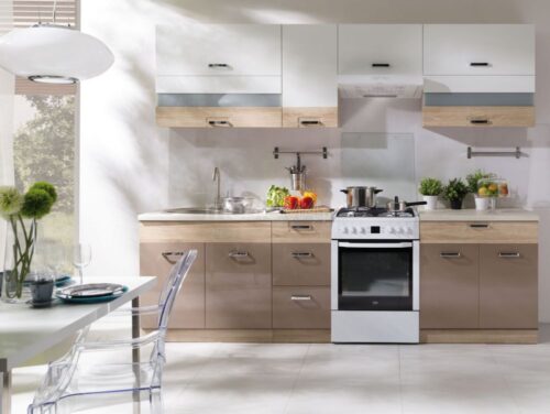 Premio virtuvės komplektas 270 cm B plus be stalviršio