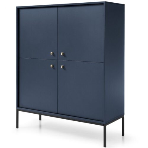 Tamsiai mėlyna Mono MK104 komoda