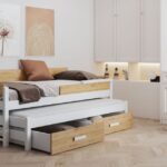 DOIS jaunimo išskleidžiama lova 2 asmenims 80x181 cm