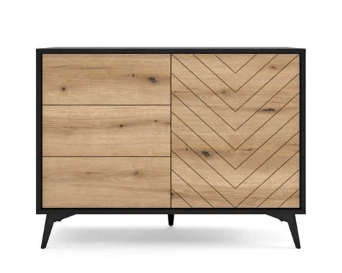 Lofto komoda KSZ104 Diamond – ąžuolo imitacija