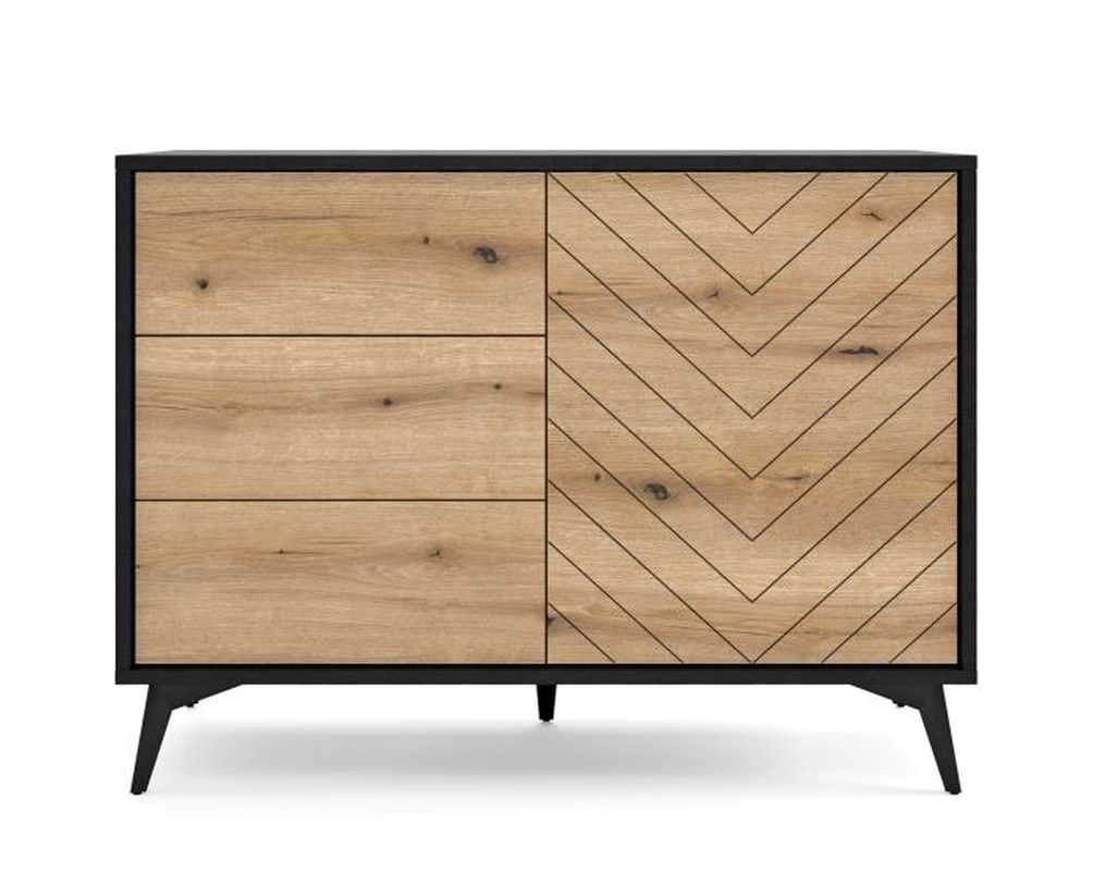 Lofto komoda KSZ104 Diamond - ąžuolo imitacija