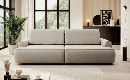 Onega Gr2 trivietė sofa su šoninėmis panelėmis