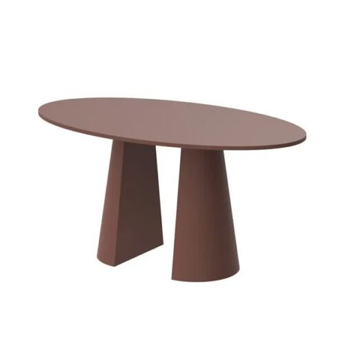 LAZIO stalas 160×90 bordo spalvos