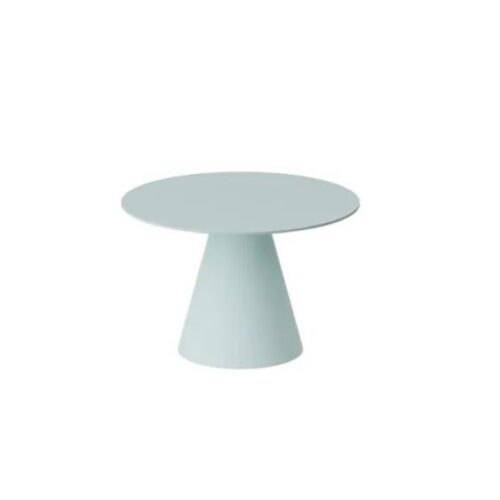 Apvalus kavos staliukas PINETO MINI 80×80 mėtinės spalvos