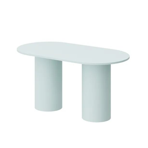 ROSETO stalas 150x80 mėtinės spalvos