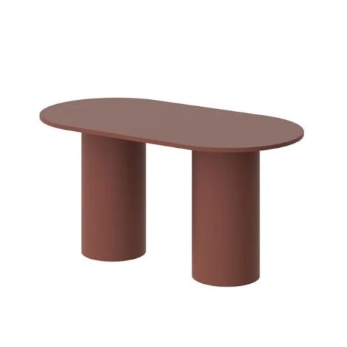 ROSETO stalas 150×80 bordo spalvos