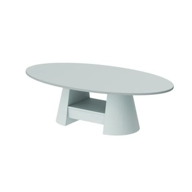 CALABRO kavos staliukas 90x160 mėtinės spalvos