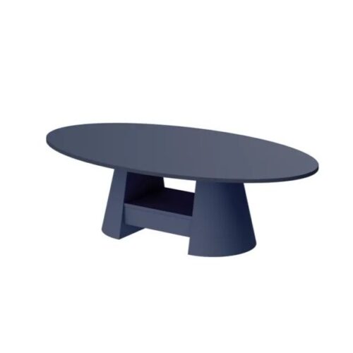 CALABRO kavos staliukas 90×160 tamsiai mėlynas