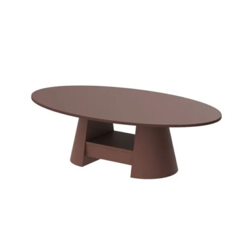 CALABRO kavos staliukas 90×160 bordo spalvos