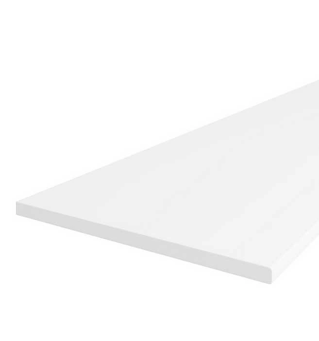 Baltas virtuvės stalviršis 900L, gamintojo 027, storis 28 mm, ilgis 410 cm
