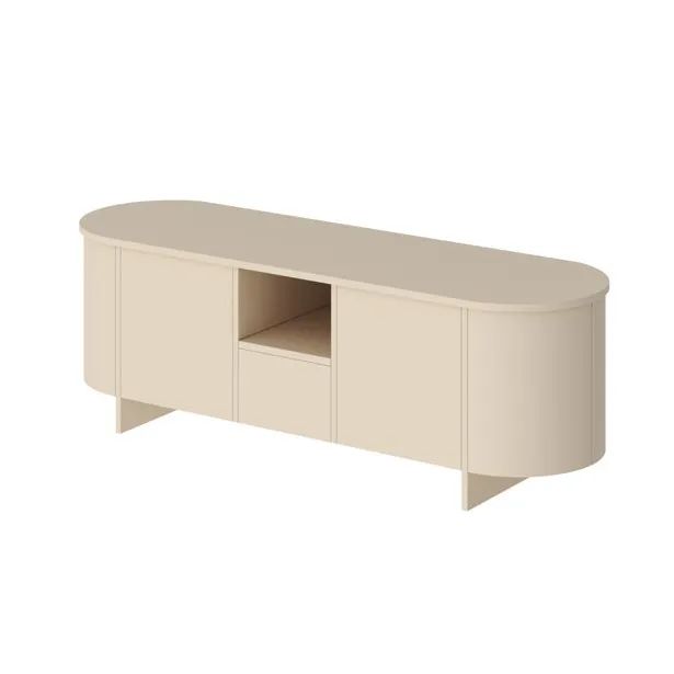 TV spintelė MILETO 163 kapučino spalvos