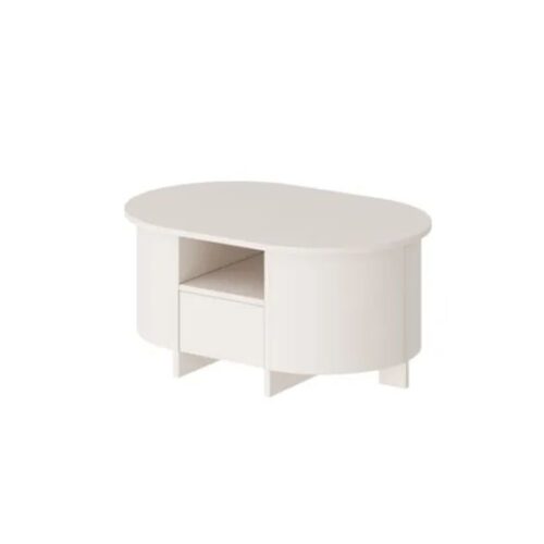 Ovalus kavos staliukas LUMIA AC 68×100 kašmyro spalvos