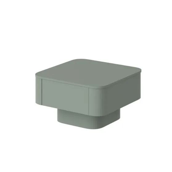 GRADO 80x80 kvadratinis kavos staliukas, žalias