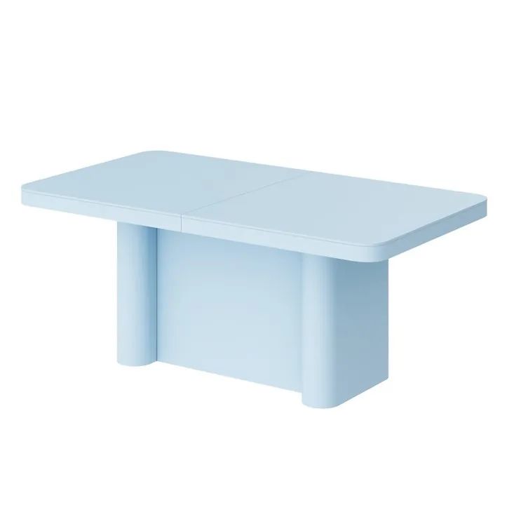 PORTOFINO išskleidžiamas stalas 160(412)x100 mėlynas