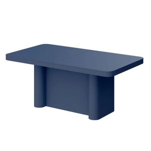 PORTOFINO išskleidžiamas stalas 160(412)x100 tamsiai mėlynas