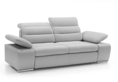 Dvivietė sofa su reguliuojamais galvos atlošais ir porankiais Korfu Gr1
