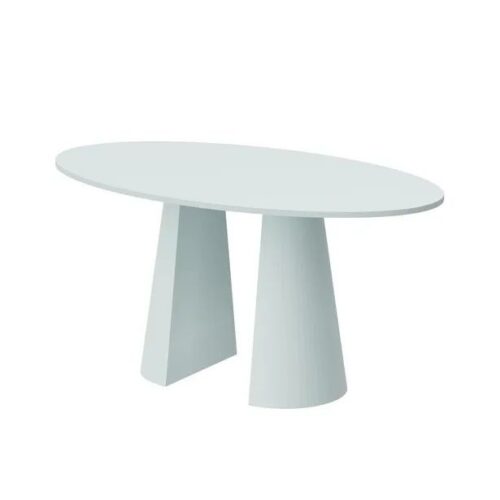 LAZIO stalas 160×90 mėtinės spalvos