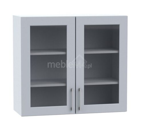 Viršutinė pakabinama spintelė, vitrina, 80 cm, Natalia WS80