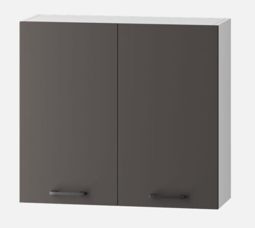 Viršutinė spintelė 80 cm su džiovykle Clara W 80SU ALU