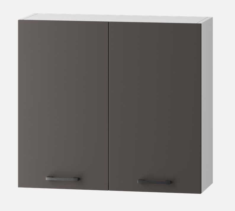 Viršutinė spintelė 80 cm su džiovykle Clara W 80SU ALU